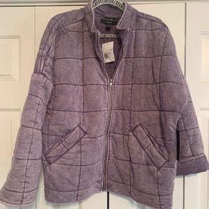 FOREVER 21 | Quilted Zip Up Jacket